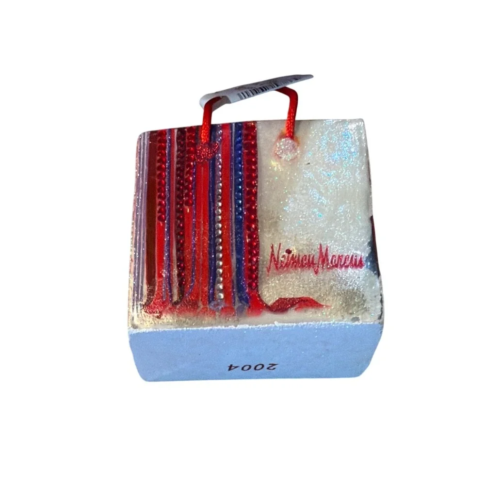 Neiman Marcus Shopping Bag‎ Ornament Multi 2004/READ